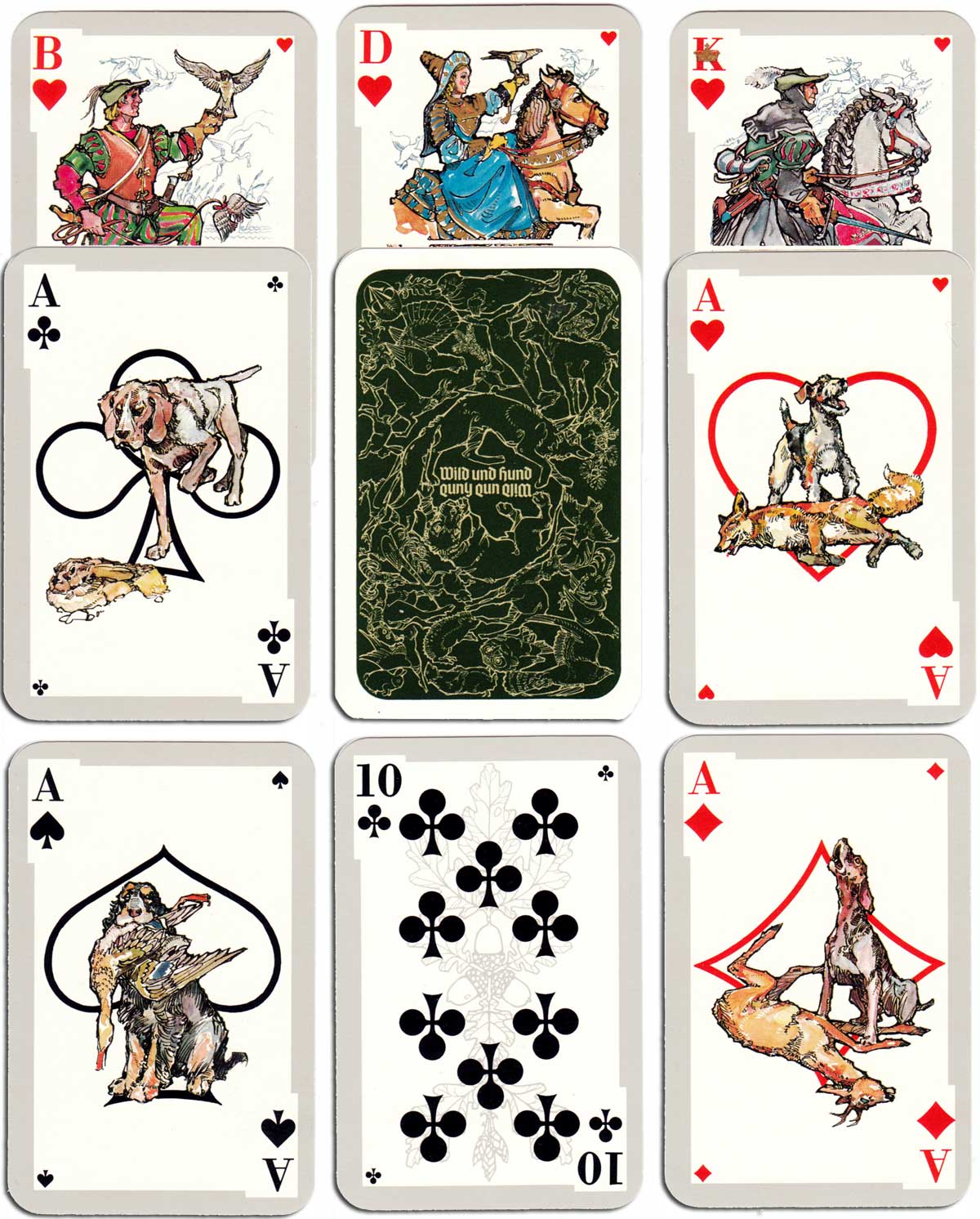 Hunting deck designed by Walter Niedl for Wild und Hund magazine, c.1977