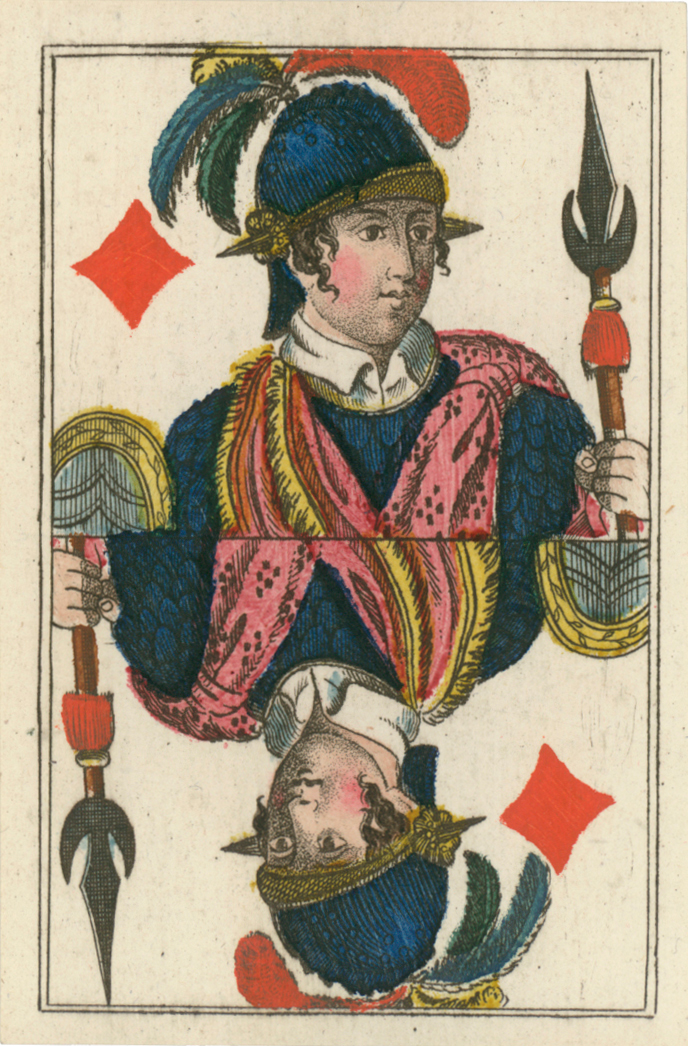 early German deck by unknown maker, c.1825