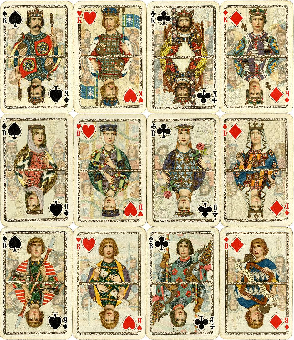 Dondorf's 'Hundertjahrkarte' 100th anniversary deck, 1933