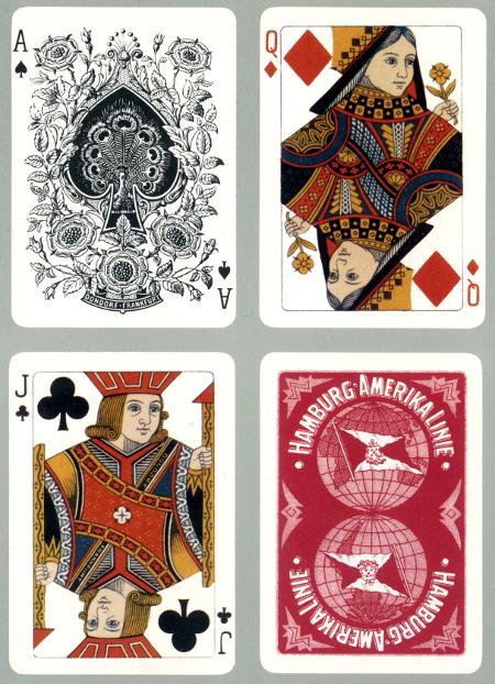 Dondorf Poker-Karte No. 195, 1906