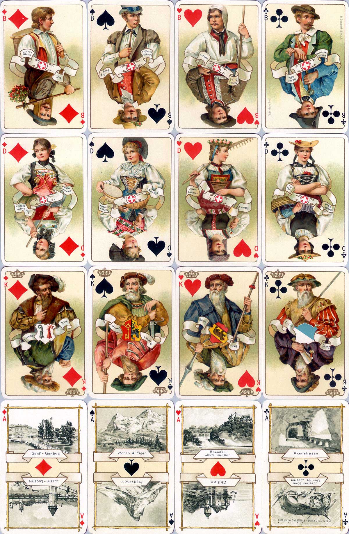 Schweizer Trachten No.174 (Costumes Suisses) by Dondorf Schweizer Trachten No.174 (Costumes Suisses) by Dondorf