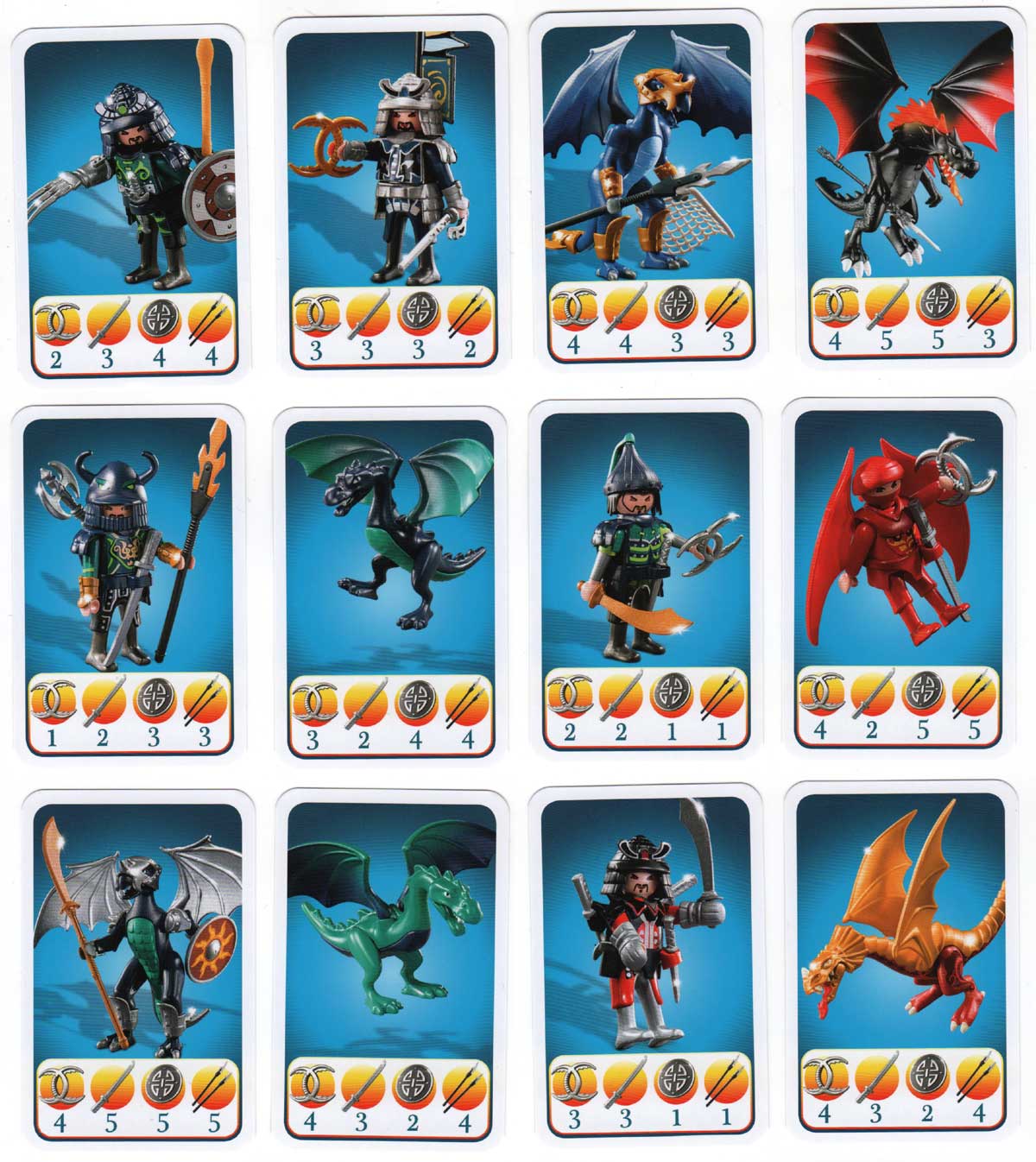 Dragon Fight card game by Playmobil ®, 2014