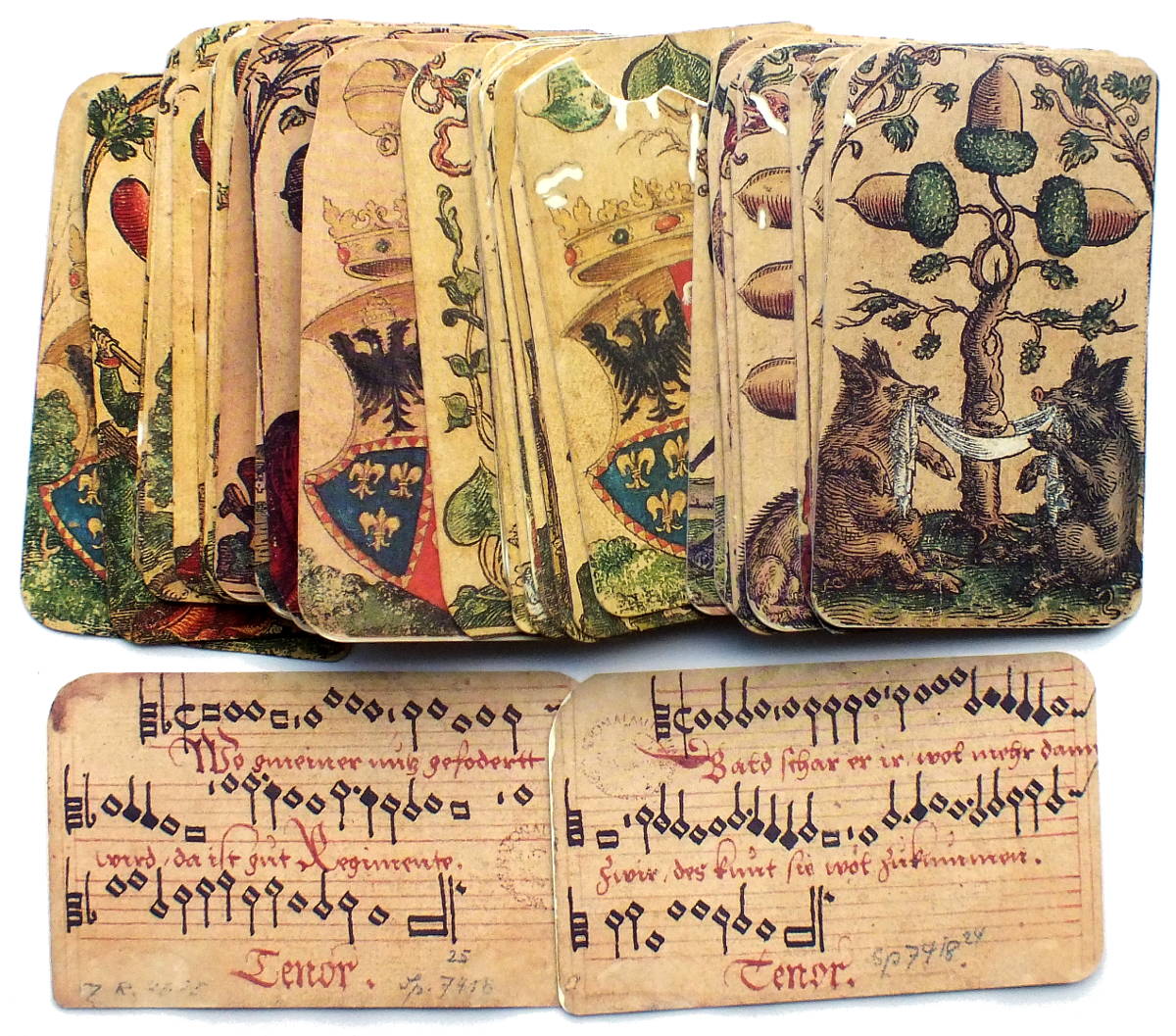 Satirical Playing Cards by Peter Flötner, Nuremberg, c.1545