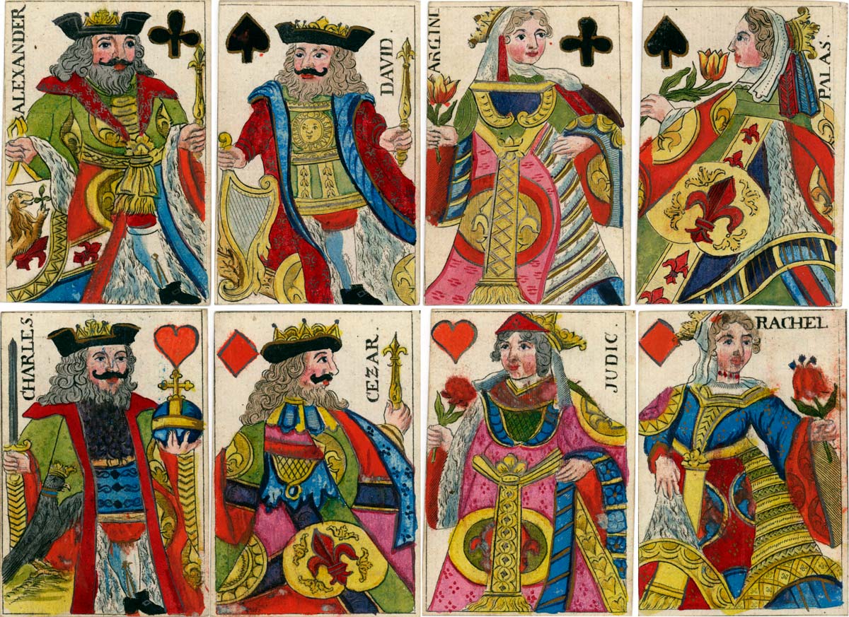 deck made by Johann Jobst Forster, Nürnberg, first half of 18th century