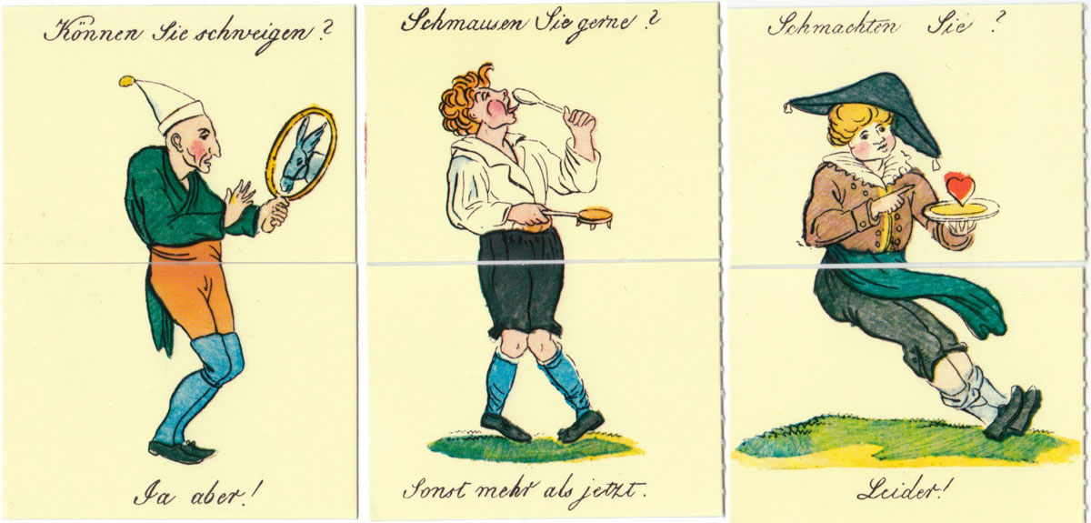 Neues Frag˗ und Antwortspiel — The World of Playing Cards