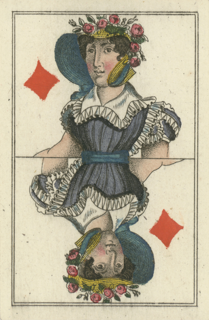 early German deck by unknown maker, c.1825