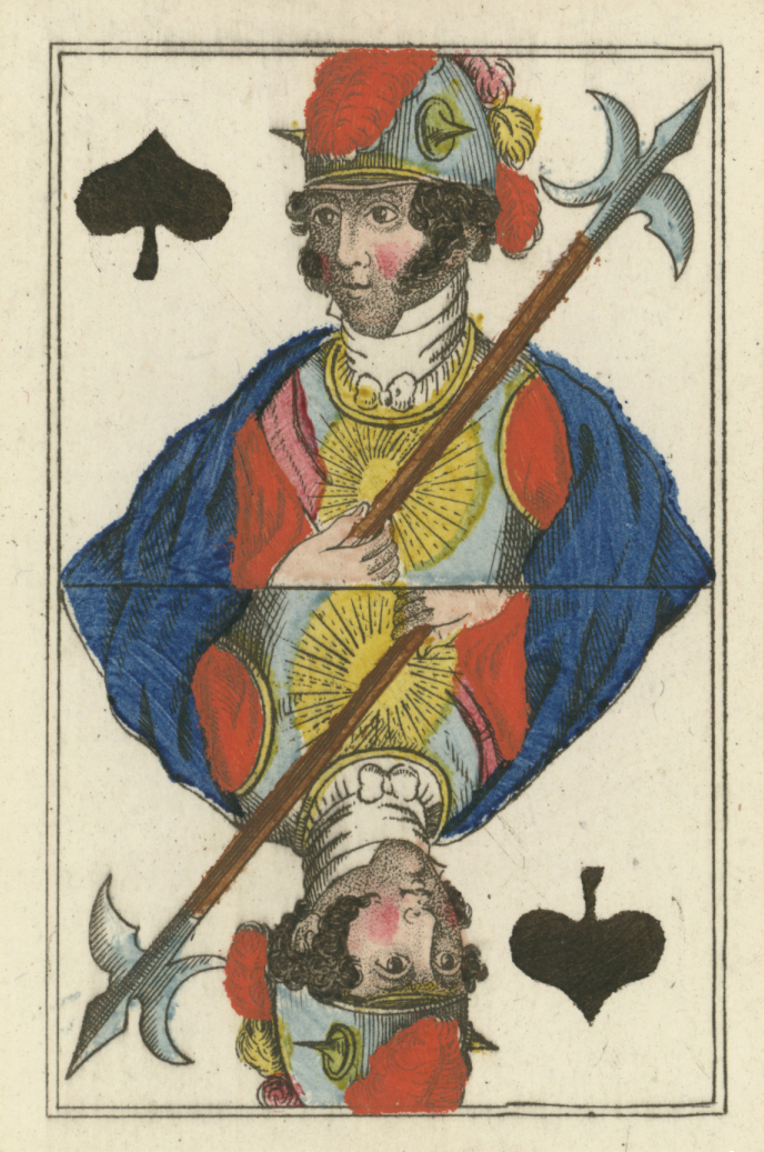 early German deck by unknown maker, c.1825