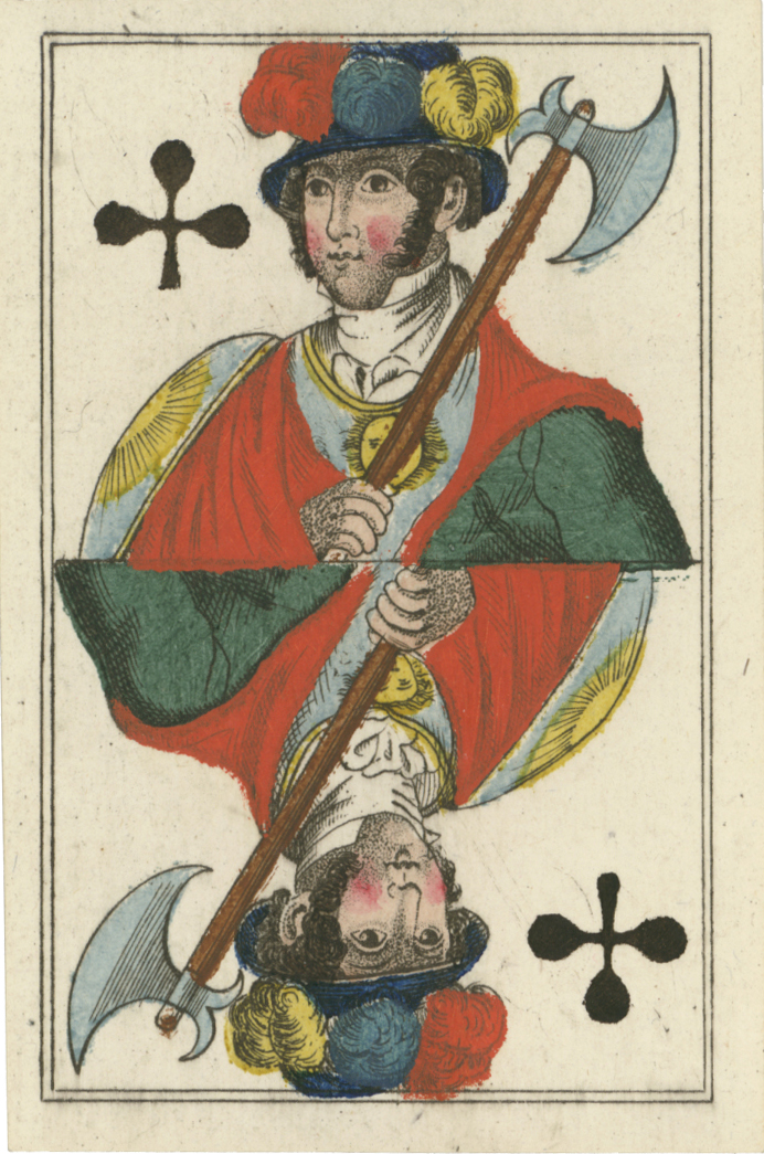 early German deck by unknown maker, c.1825