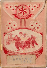 box from Wüst's Nationaal Speelkaart Nº 165, 1905 edition