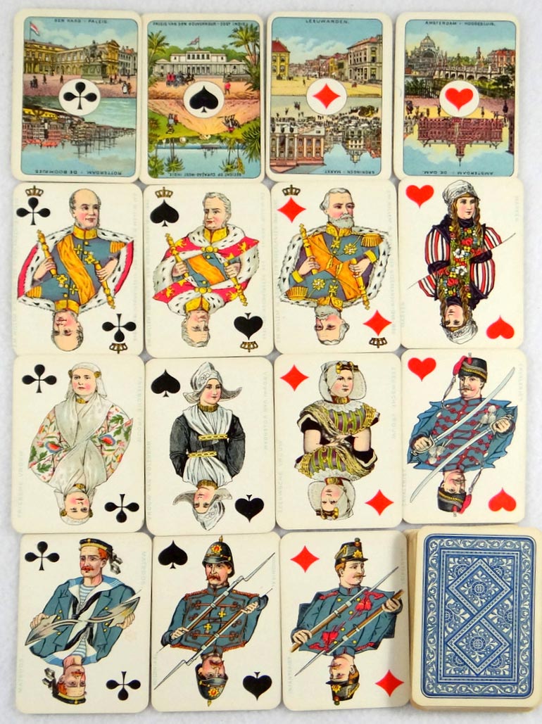 Wüst: Nationaal Speelkaart Nº 165, 1905 Wüst: Nationaal Speelkaart Nº 165, 1905