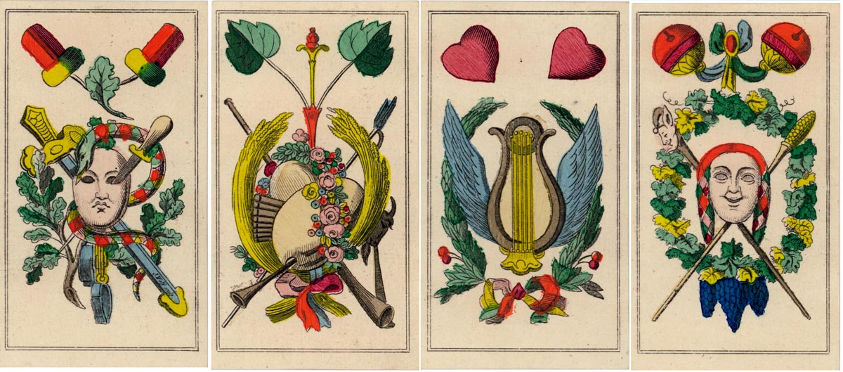 Schiller deck, C. L. Wüst, Frankfurt/Main, c.1834