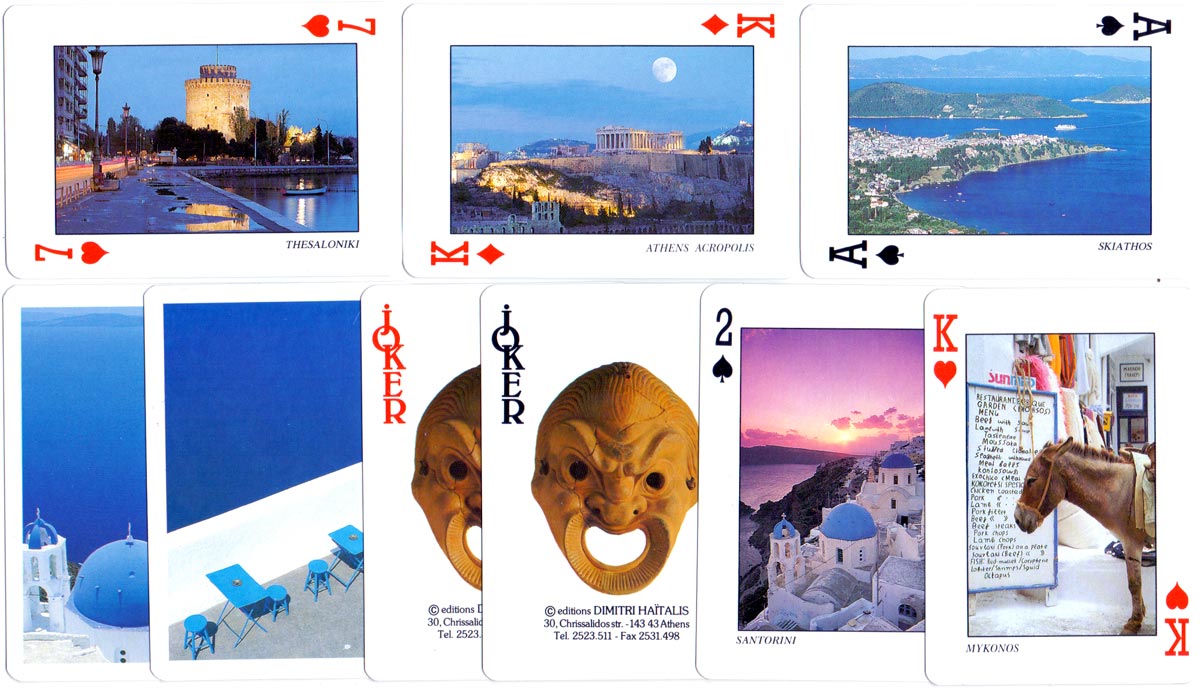 Greek playing cards Greek playing cards