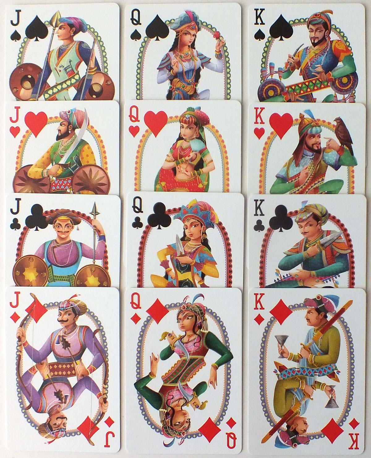 Bharata Playing Cards - Series 2 - published by Sunish Chabba, 2018 Bharata Playing Cards - Series 2 - published by Sunish Chabba, 2018