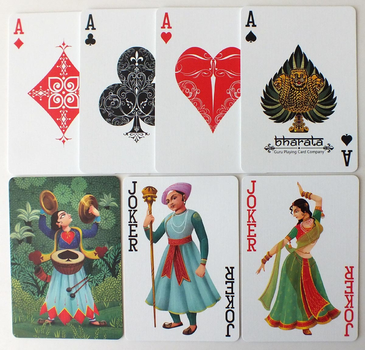 Bharata Playing Cards - Series 2 - published by Sunish Chabba, 2018 Bharata Playing Cards - Series 2 - published by Sunish Chabba, 2018