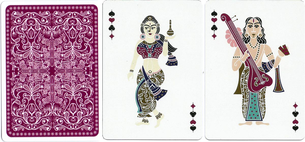 Divine Art Playing Cards by Sunish Chabba & Guru Playing Card Company, 2016 Divine Art Playing Cards by Sunish Chabba & Guru Playing Card Company, 2016
