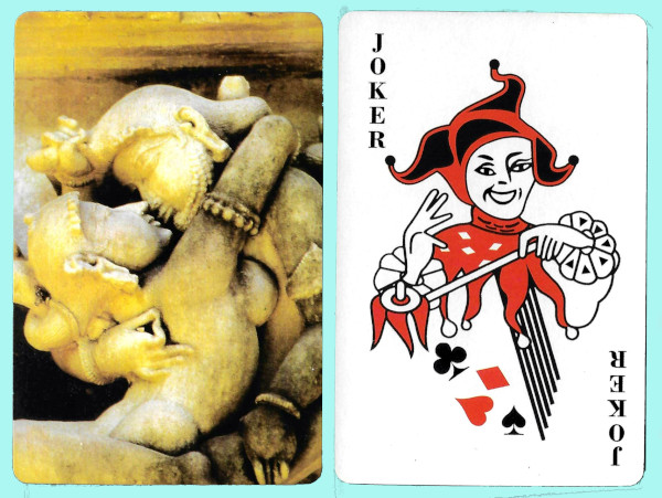 Khajuraho playing cards, India
