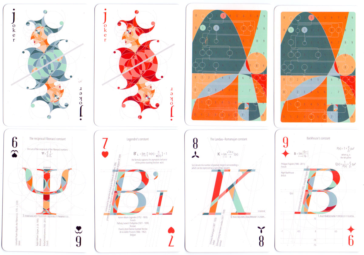 “Math Stack” playing cards designed by Diana Stanciulescu, published by EduStack, 2015