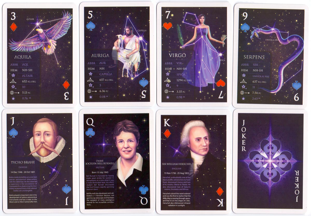 “Star Stack” educational playing cards published by EduStack, 2015