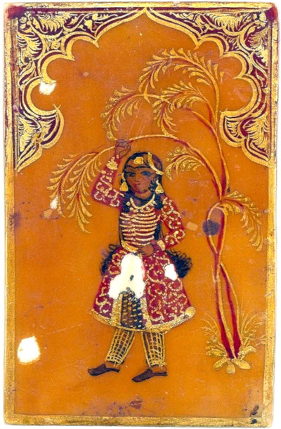Jeu de Ganjifa persan, 1820. Bibliothèque nationale de France