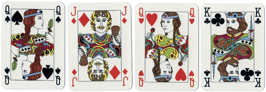 Irish playing cards