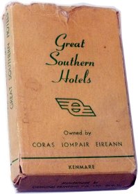 Great Southern Hotels box by Ormond Printing Co., c.1935-50 Great Southern Hotels box by Ormond Printing Co., c.1935-50