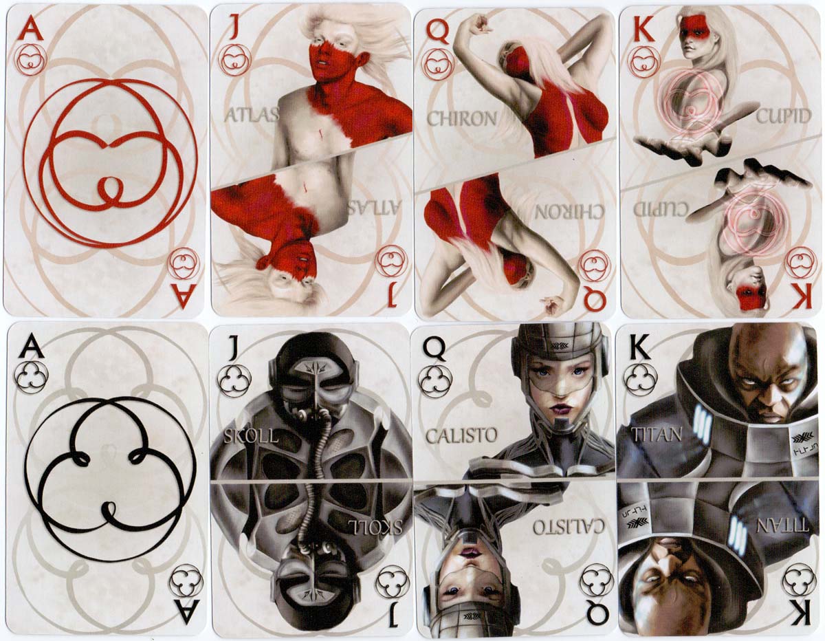 Quantum playing cards by Catherine Geaney, 2010