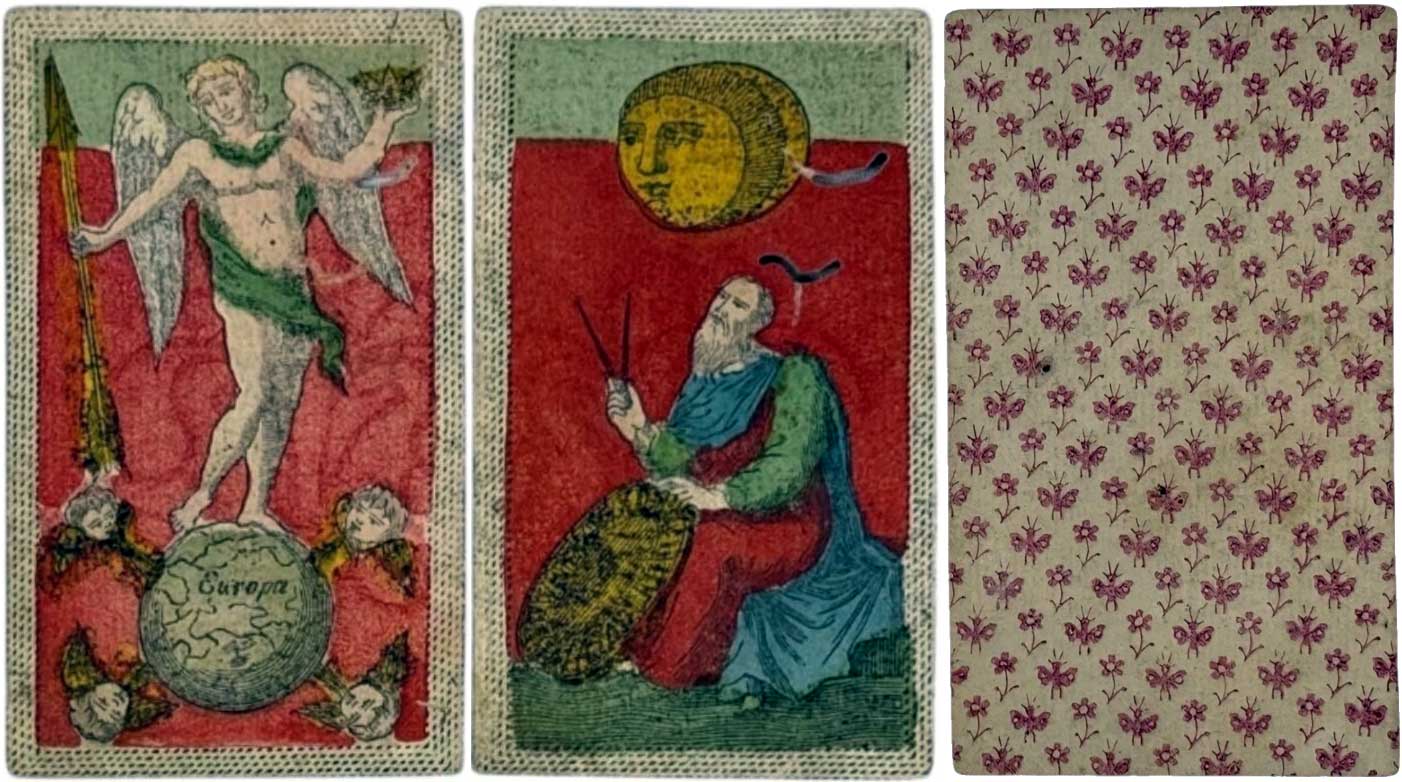 Minchiate cards, c.1820