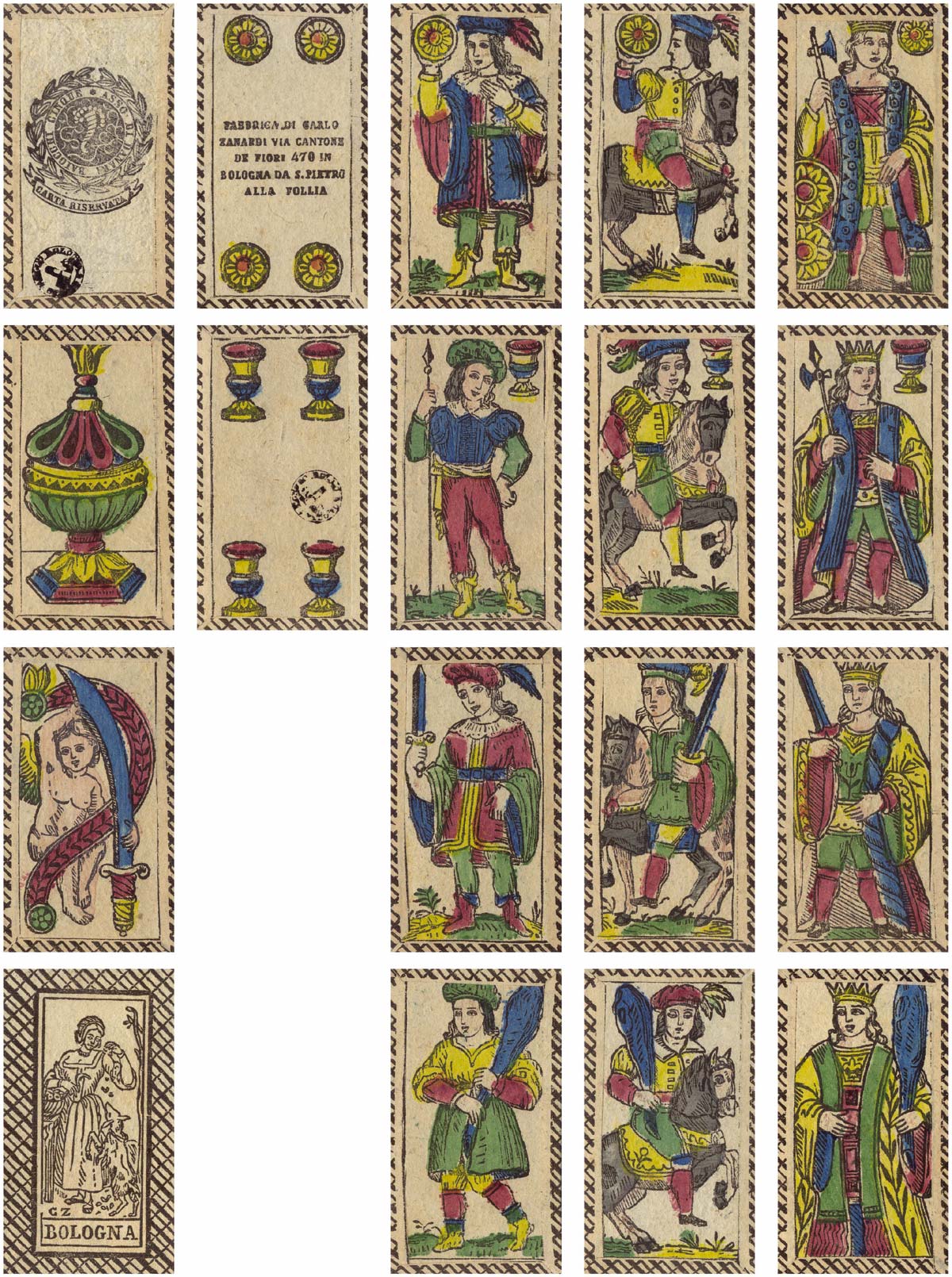 Deck by Carlo Zanardi, c.1850