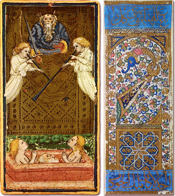 Visconti-Sforza Judgement card Visconti-Sforza Judgement card