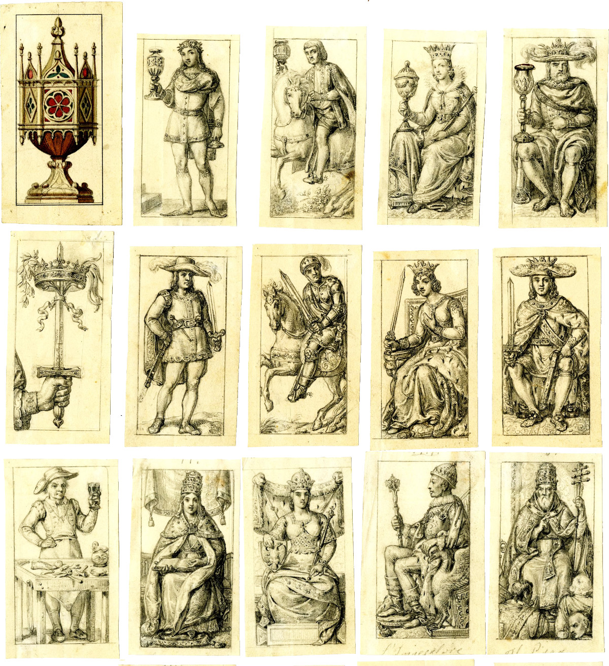 drawings by Carlo Dellarocca © The Trustees of the British Museum