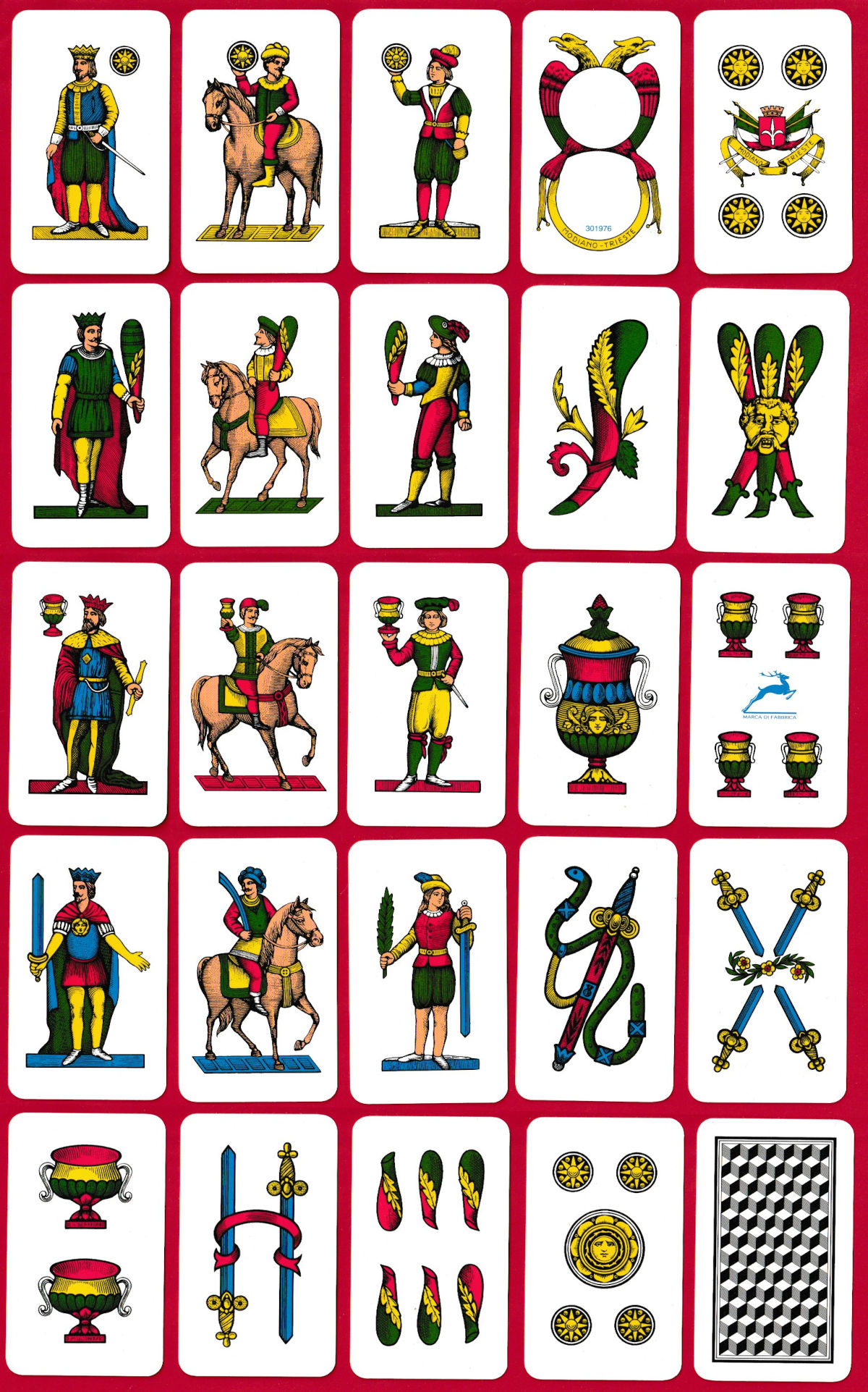 apoletane cards by Modiano Industrie Carte da Gioco S.p.A., 2018