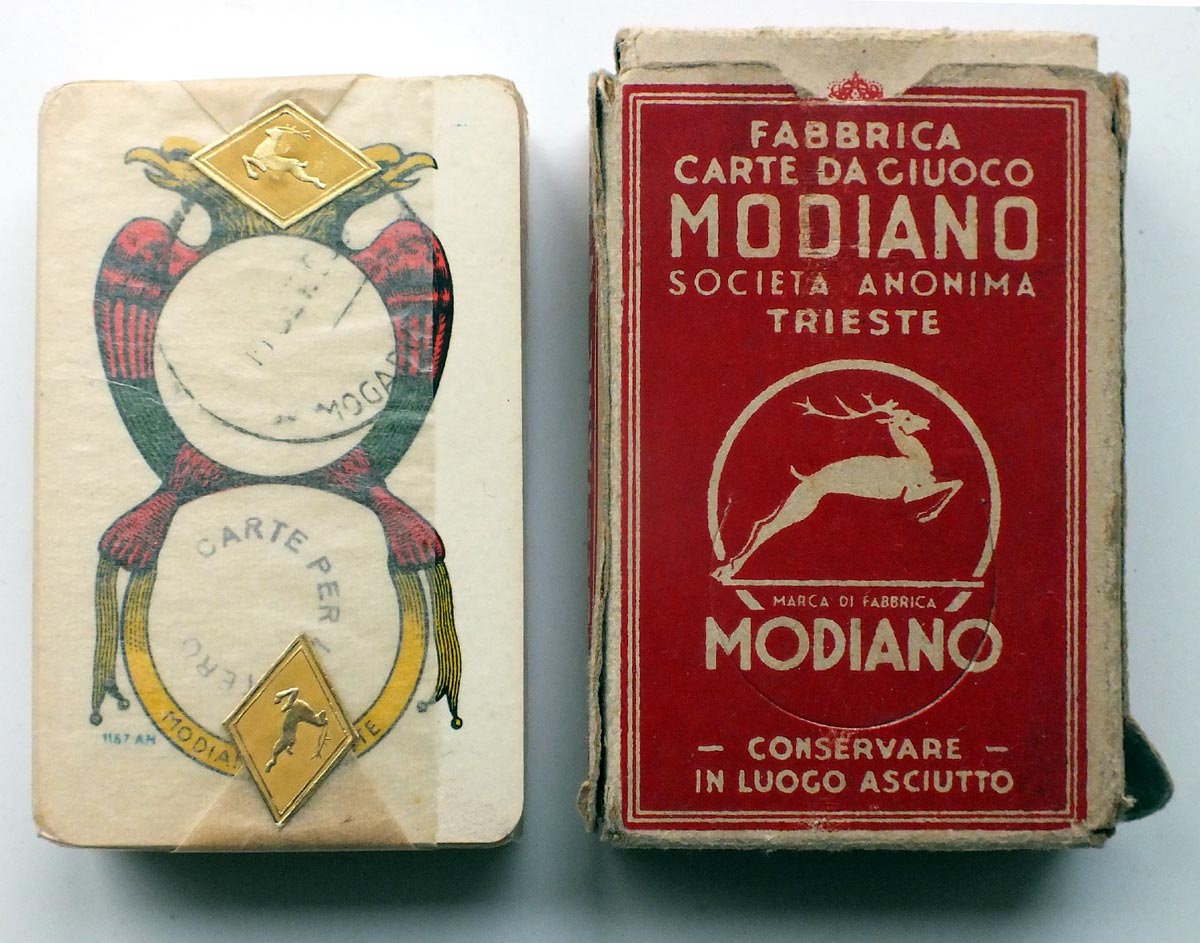 Neapolitan pattern, Modiano, 1958 Neapolitan pattern, Modiano, 1958