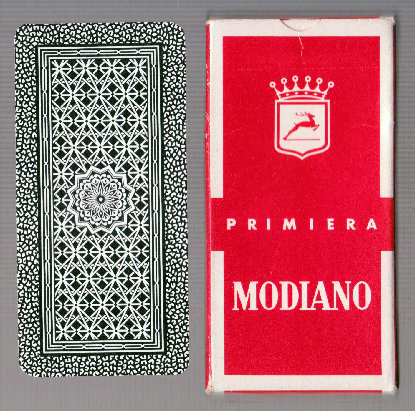 NEW MODIANO Primiera Bolognese Prime 16th century Italian Playing Cards SCOPA 