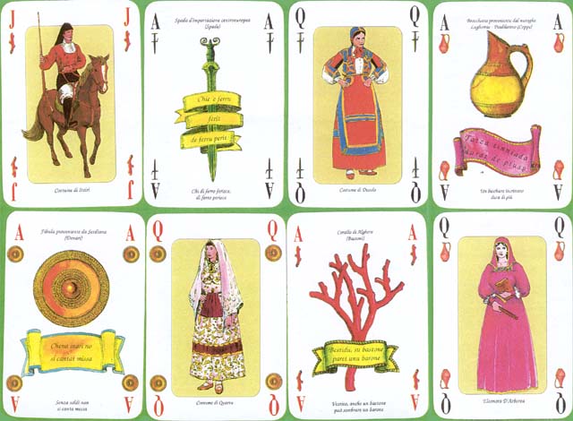 Sardinian playing cards Sardinian playing cards