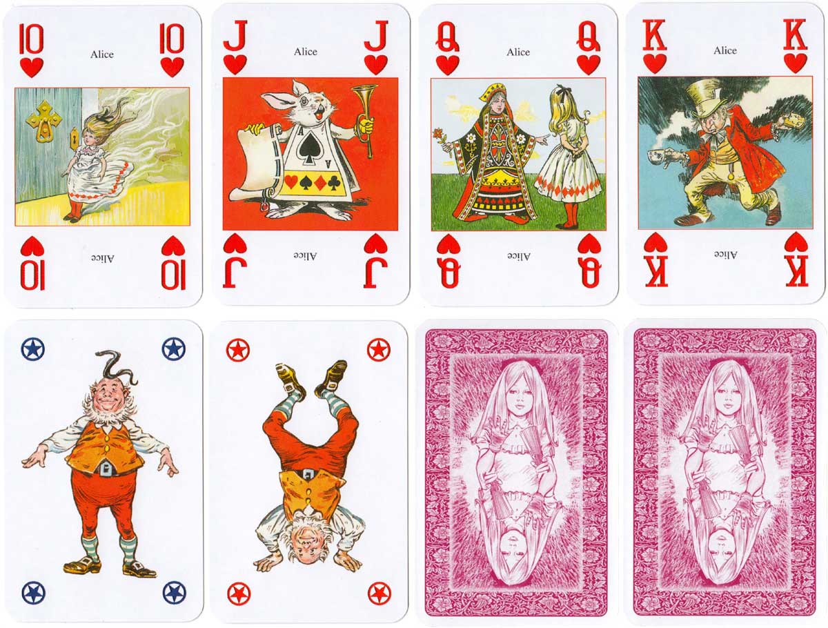 Alice in Wonderland Playing Cards Designed by Jesus Blasco 