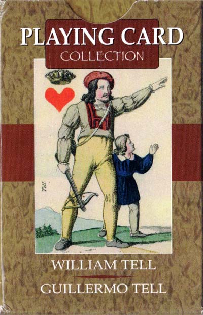 Facsimile of Swiss William Tell deck from c.1870