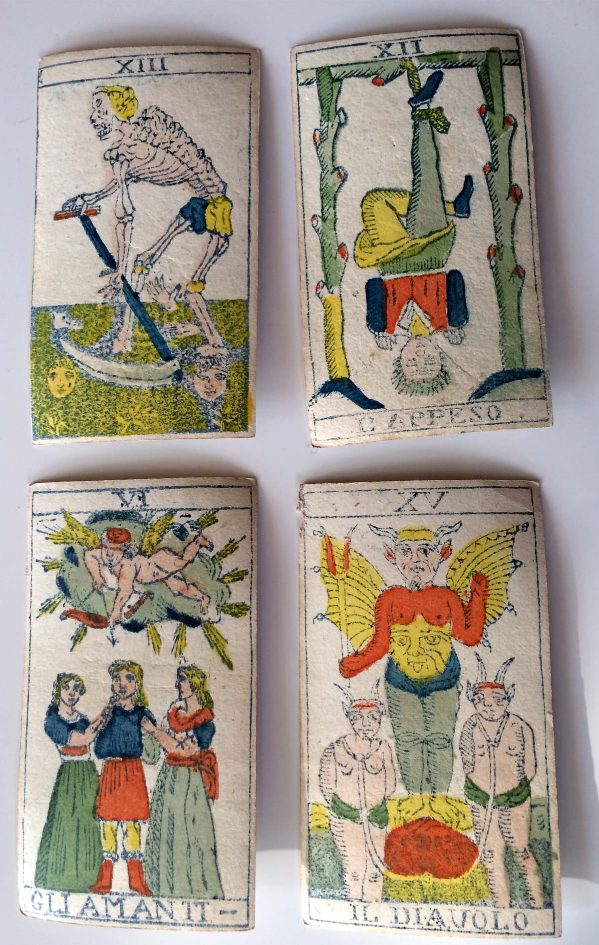 V. F. Solesio Tarot, mid-late 19th century