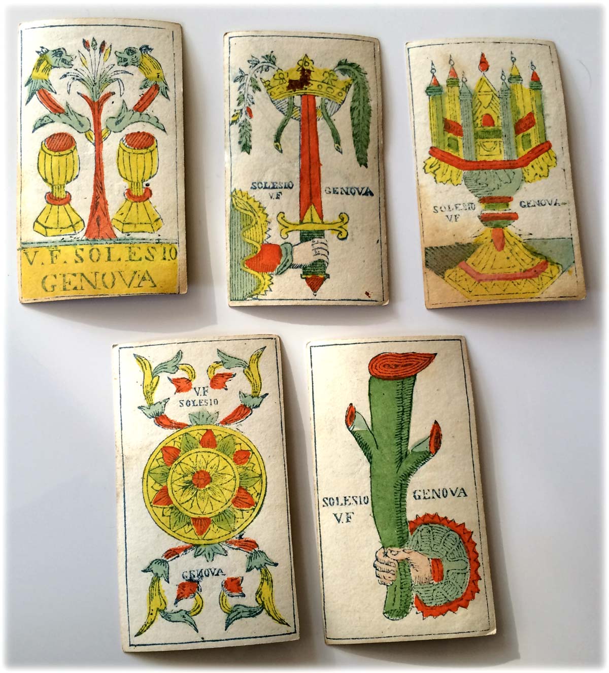 V. F. Solesio Tarot, mid-late 19th century