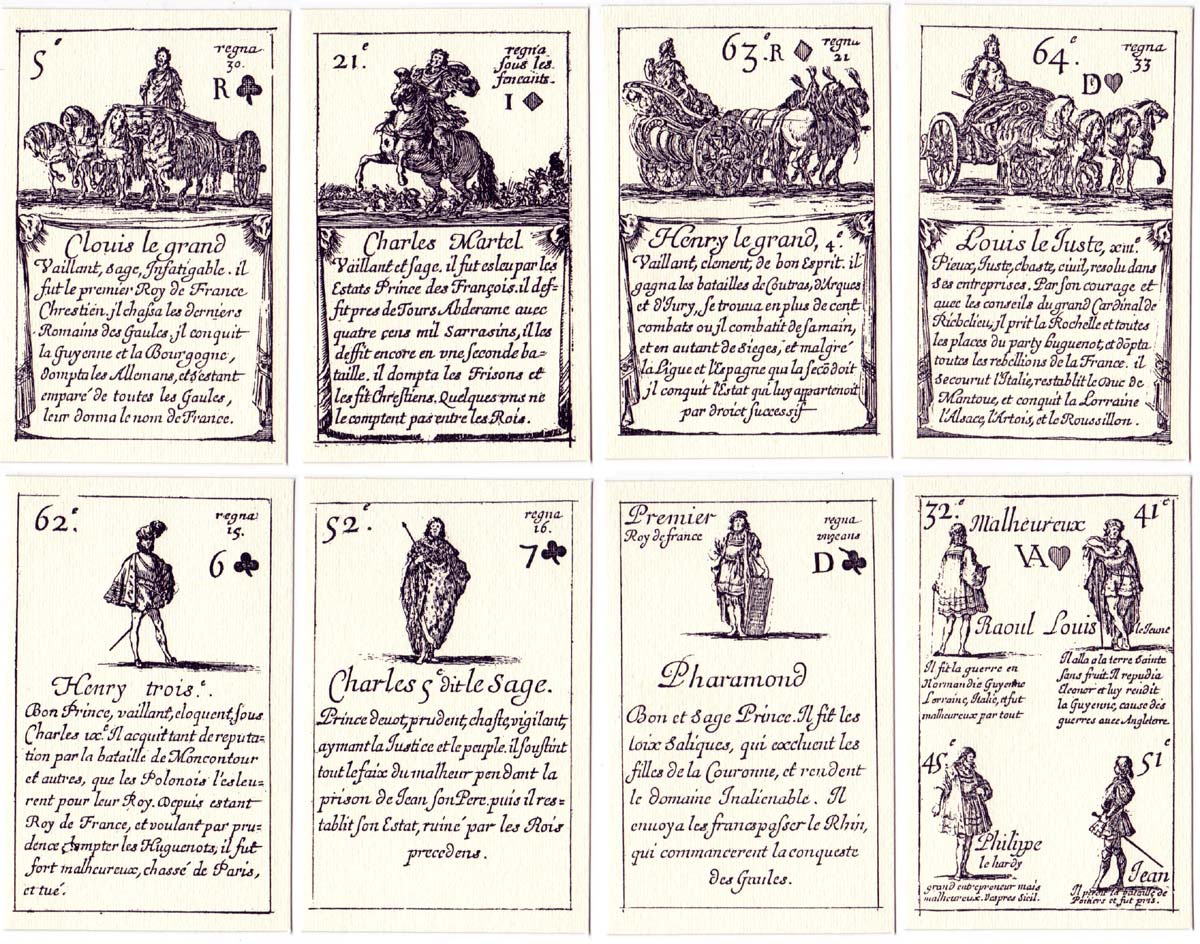 Cartes des Rois de France (1644) facsimile edition by Edizioni del Solleone, 1986