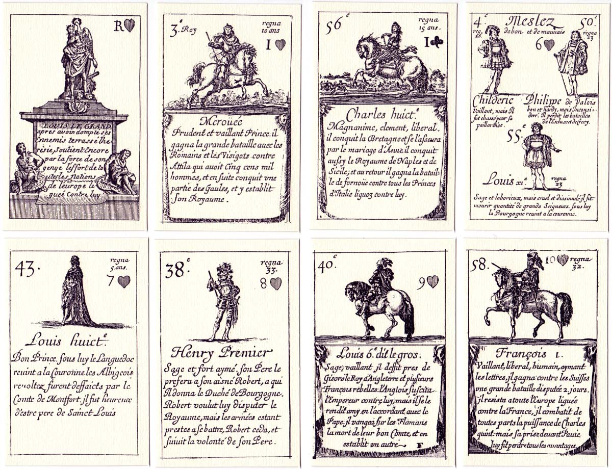 Cartes des Rois de France (1644) facsimile edition by Edizioni del Solleone, 1986