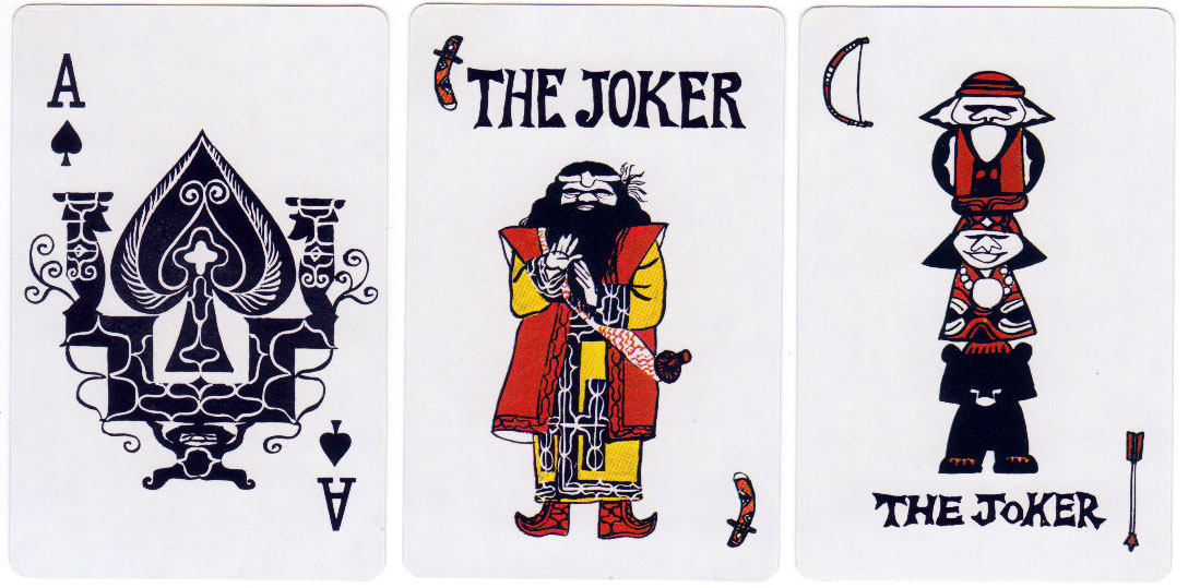 Ainu playing cards by Nintendo, 1979 Ainu playing cards by Nintendo, 1979