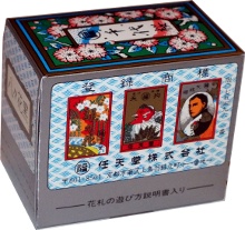 Box from Japanese Flower Cards made by Nintendo, Japan, 2008