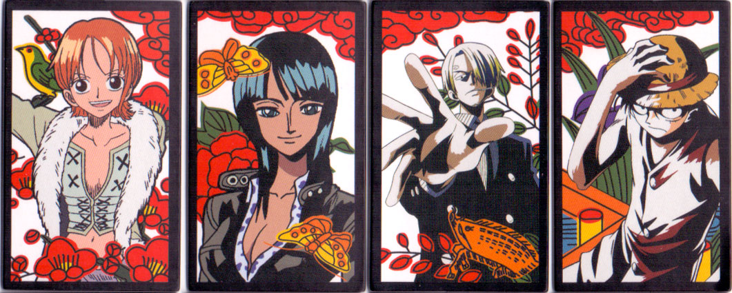 One Piece Hanafuda King published by Beverly Enterprises Inc, Tokyo, 2010