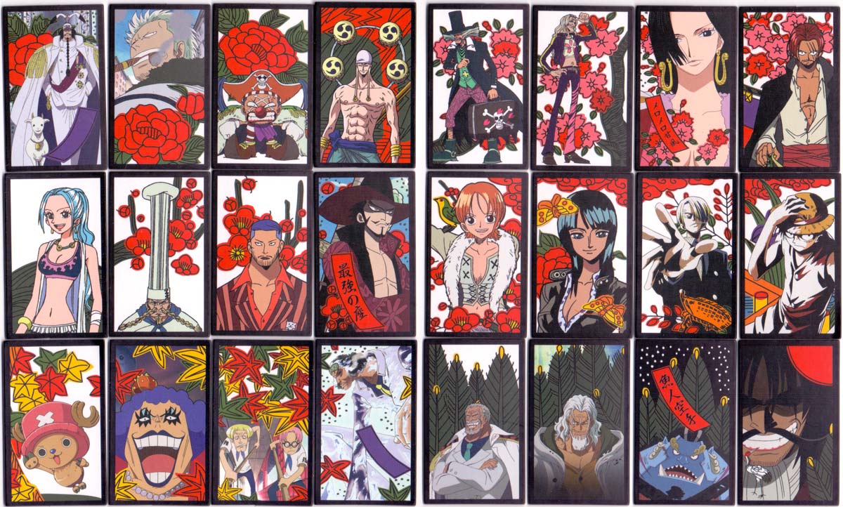 One Piece Hanafuda King published by Beverly Enterprises Inc, Tokyo, 2010