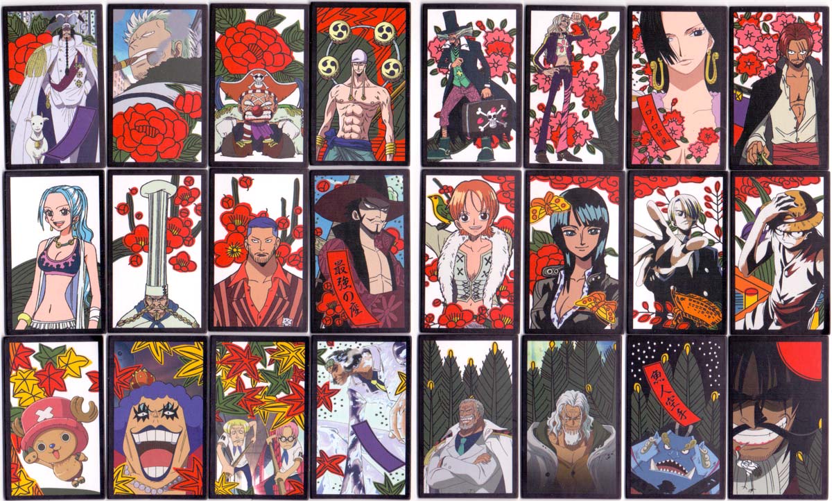 One Piece Hanafuda King published by Beverly Enterprises Inc, Tokyo, 2010 One Piece Hanafuda King published by Beverly Enterprises Inc, Tokyo, 2010