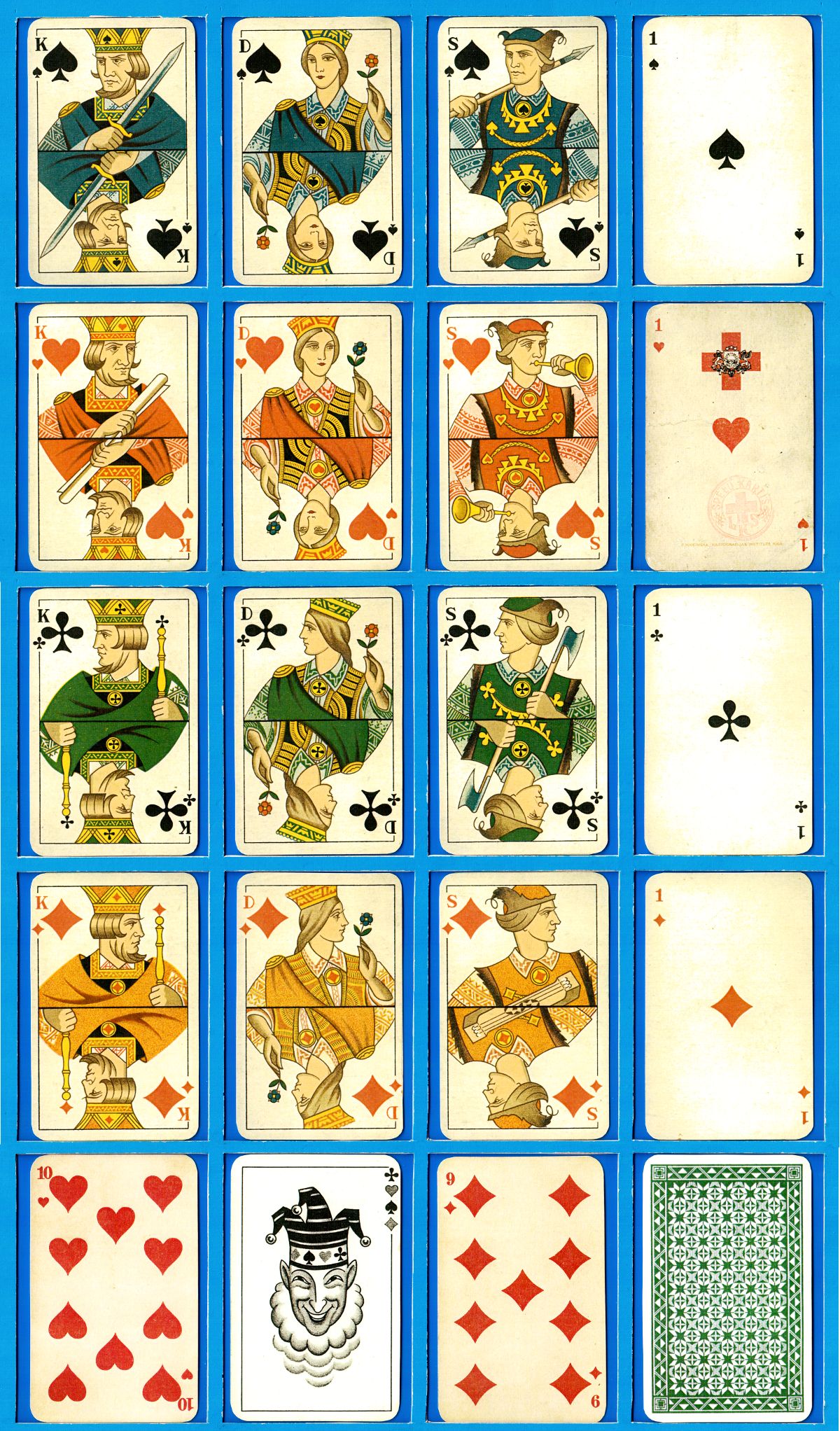 Cards designed by Alfreds Scwedrevitz, 1936 Cards designed by Alfreds Scwedrevitz, 1936