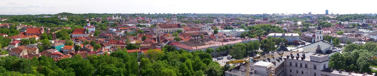 View of Vilnius