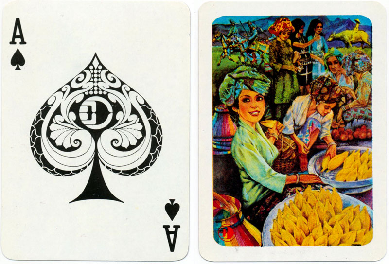 Malaysian-made deck of cards produced for Malaysian Airline Systems Malaysian-made deck of cards produced for Malaysian Airline Systems