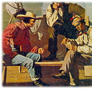 Mexican card players