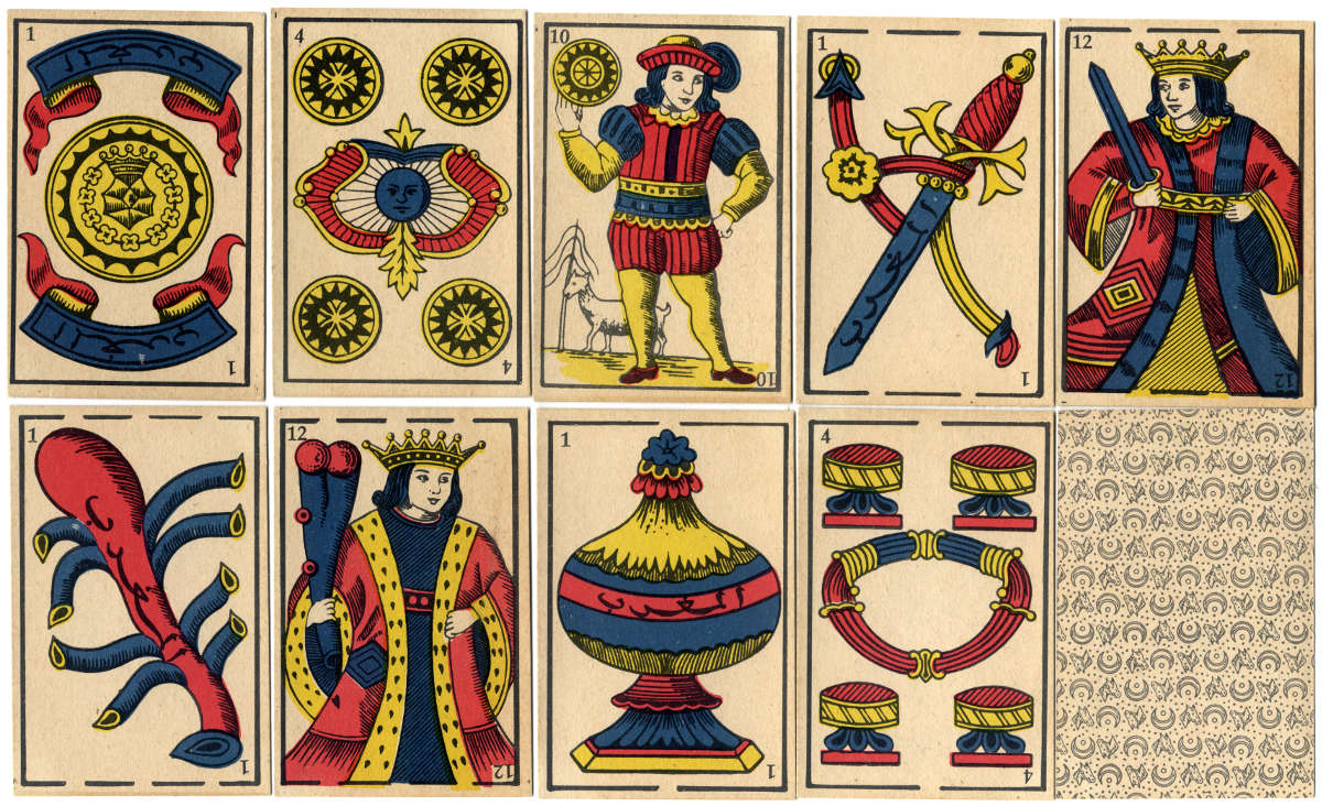 anonymous Spanish-suited playing cards anonymous Spanish-suited playing cards